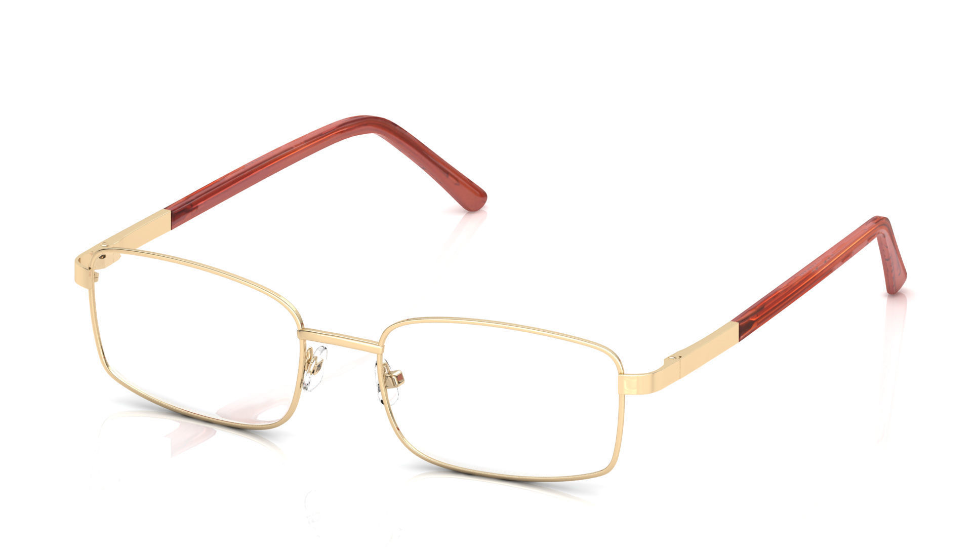 Eyeglasses for Men and Women 3D print model_7