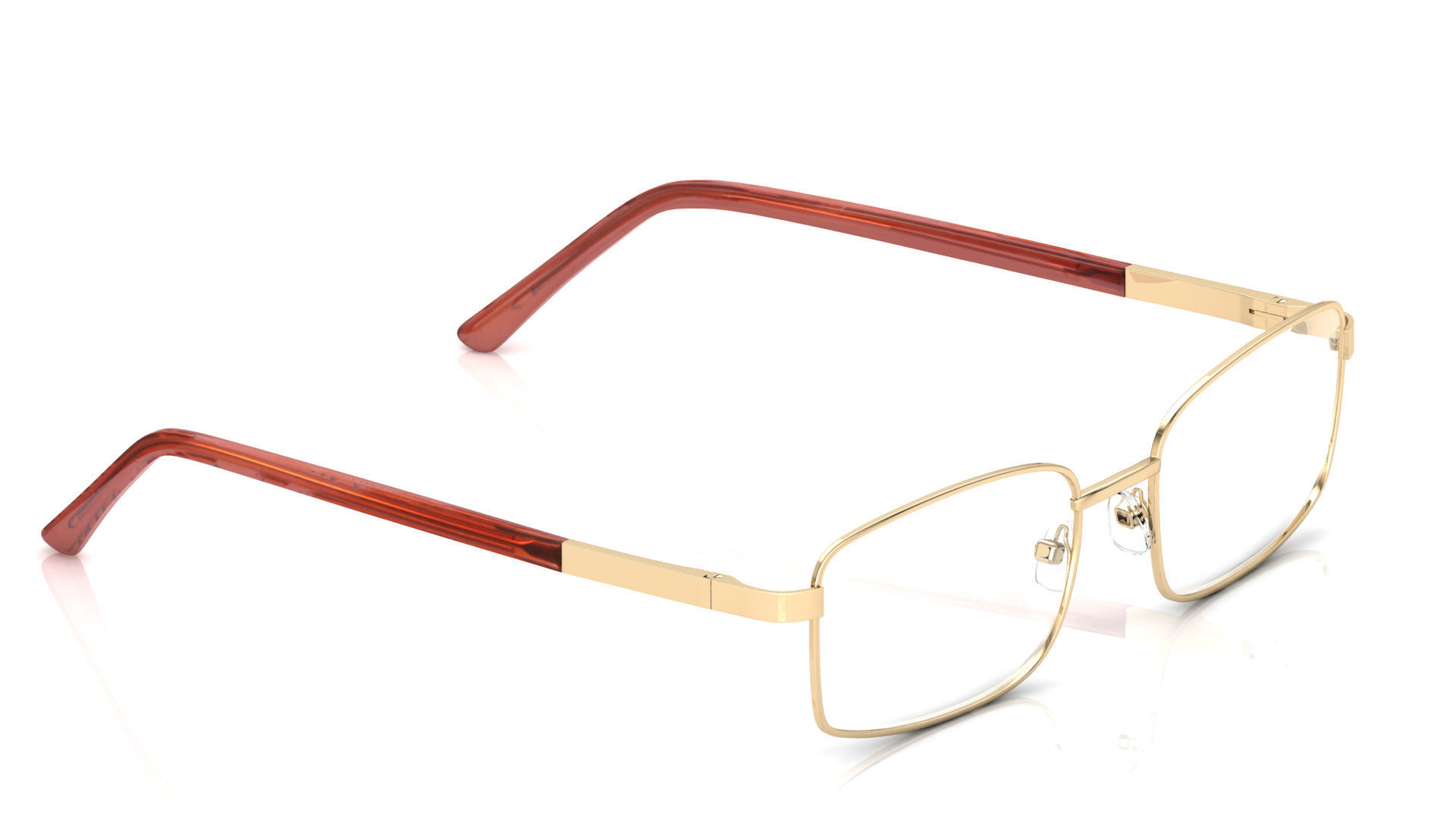 Eyeglasses for Men and Women 3D print model_6