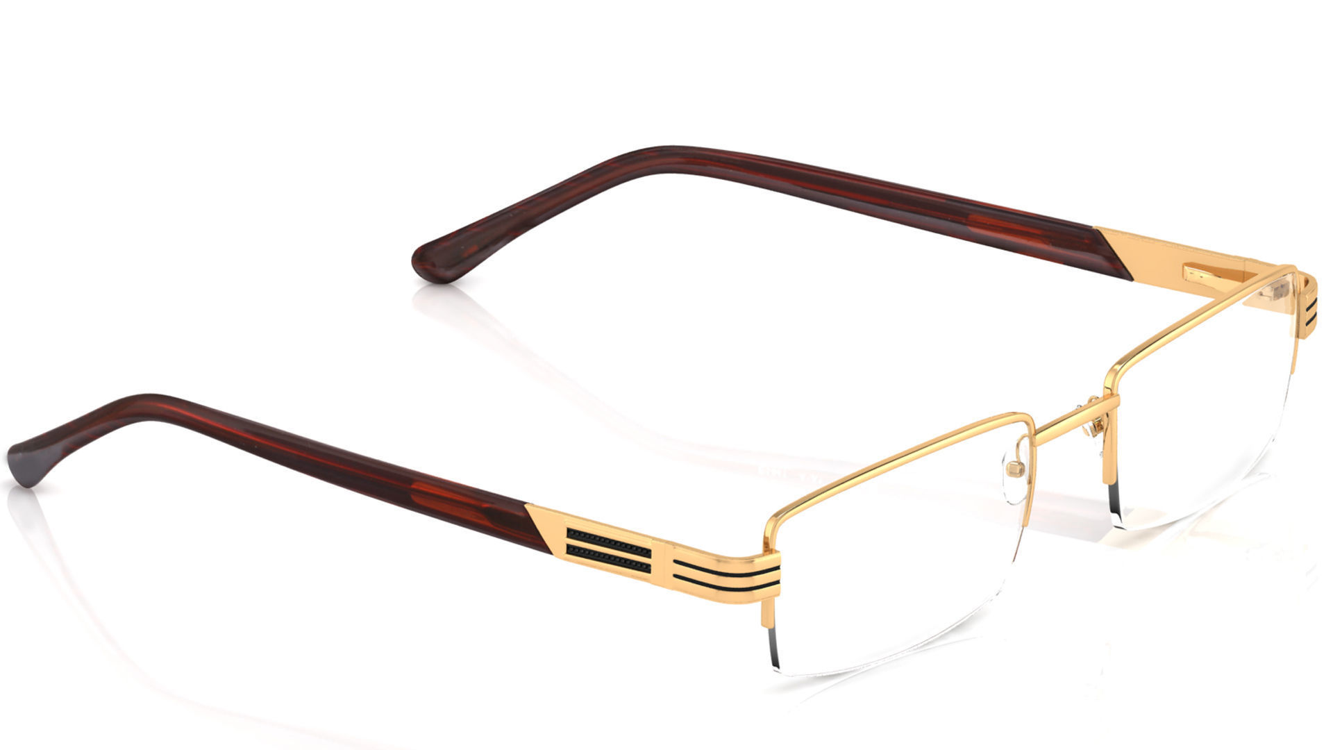 Eyeglasses for Men and Women 3D print model_3