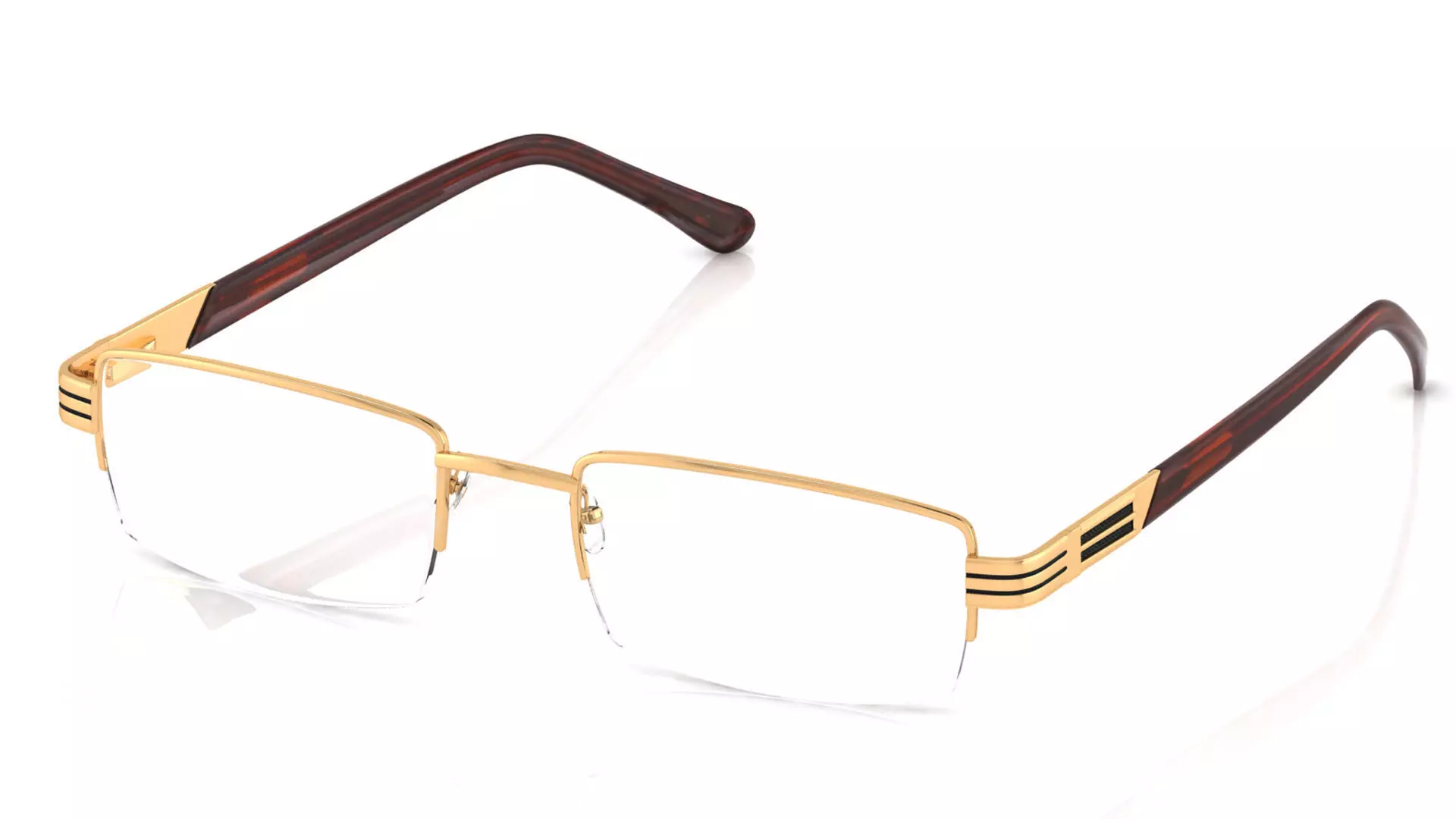 Eyeglasses for Men and Women 3D print model_0