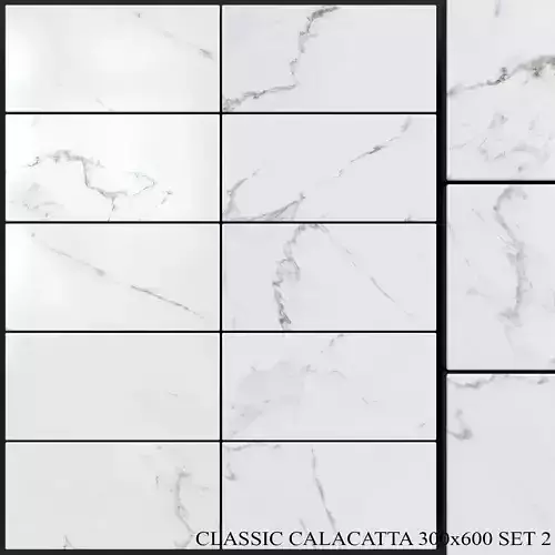 Yurtbay Seramik Classic Calacatta 300x600 Set 2