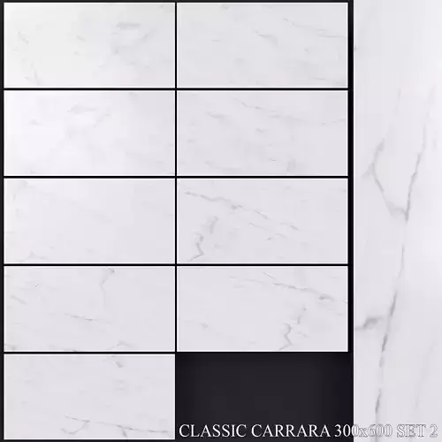 Yurtbay Seramik Classic Carrara 300x600 Set 2