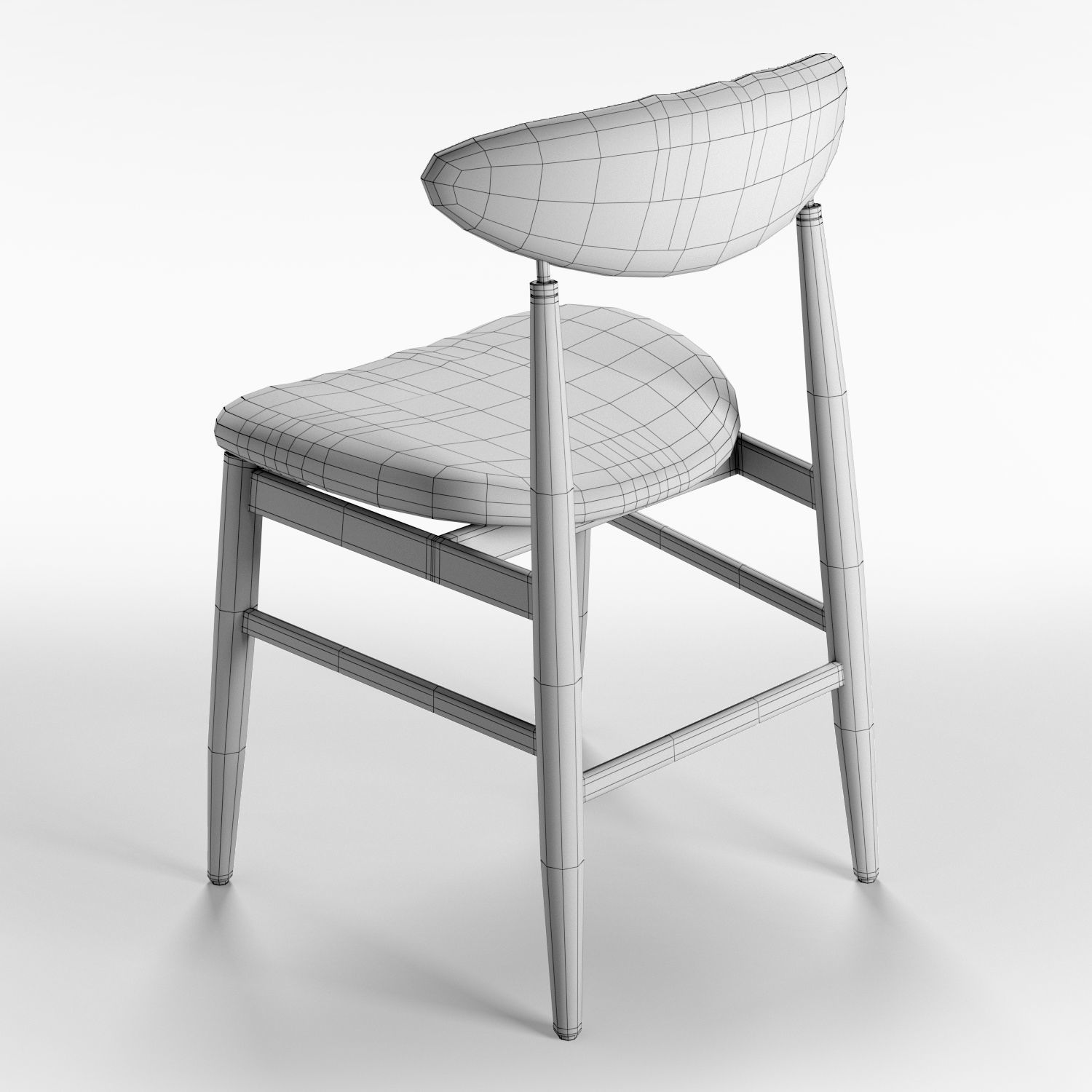 Chair Gubi Gent 3D model_3