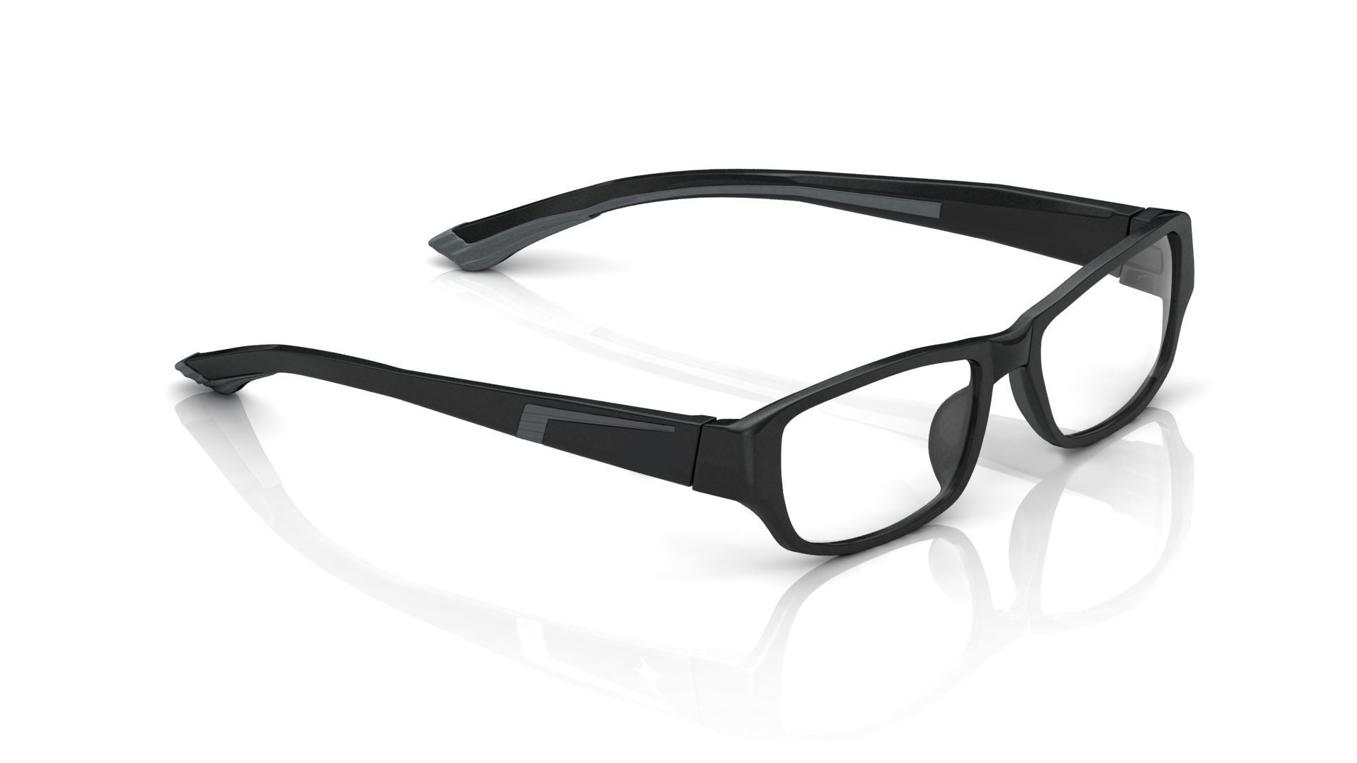 Eyeglasses for Men and Women 3D print model_3