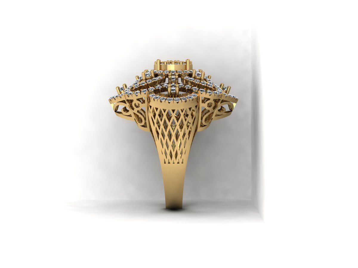 DIAMOND RING 3D print model_1