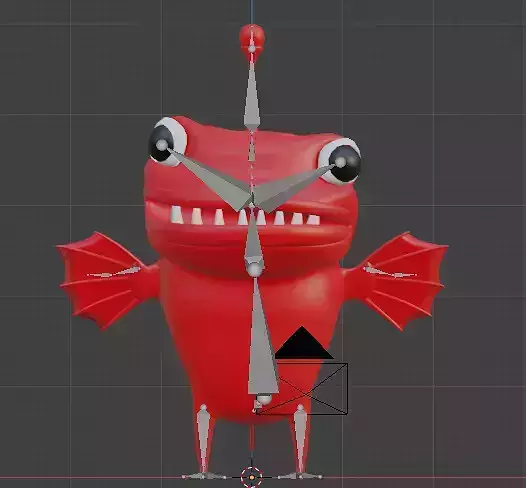 Rigged Shark Model