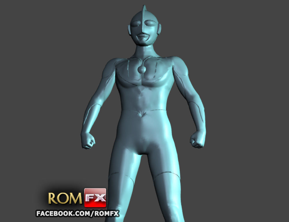 Ultraman Type-C 3D Figure Printable 3D print model_9