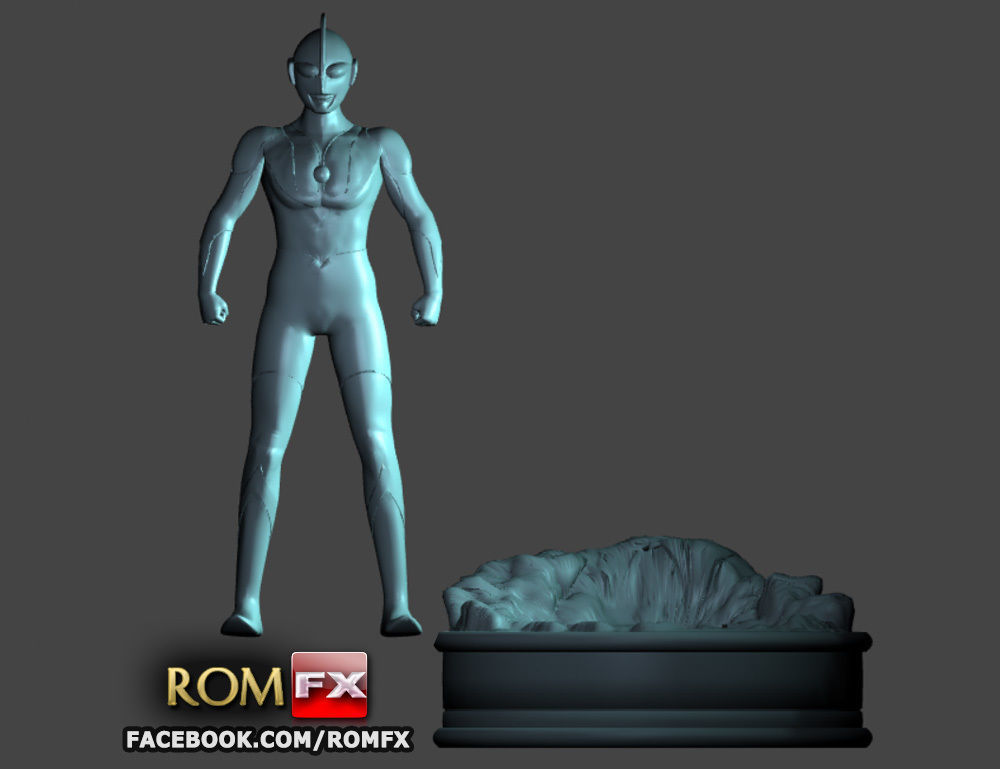 Ultraman Type-C 3D Figure Printable 3D print model_5