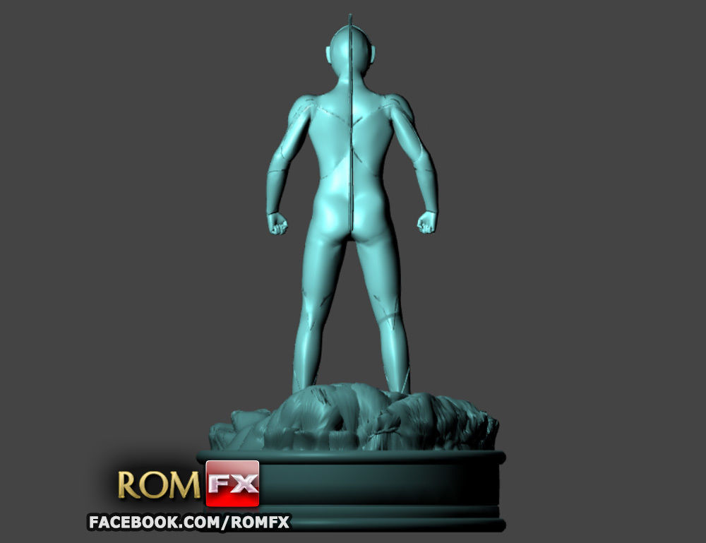 Ultraman Type-C 3D Figure Printable 3D print model_4