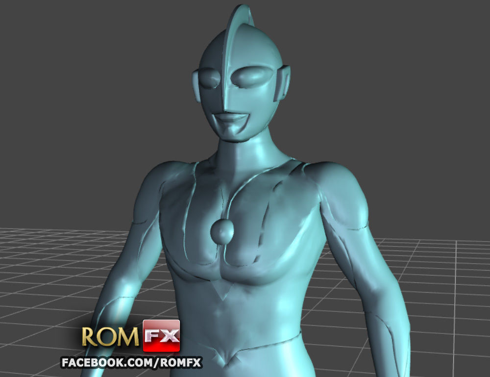 Ultraman Type-C 3D Figure Printable 3D print model_7