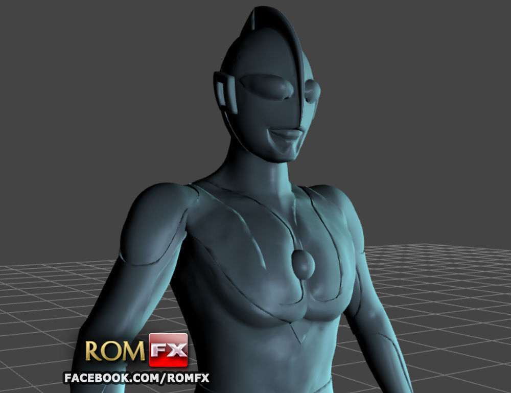 Ultraman Type-C 3D Figure Printable 3D print model_8