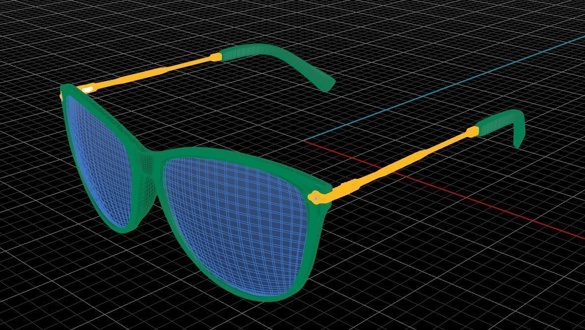 Eyeglasses for Men and Women 3D print model_6