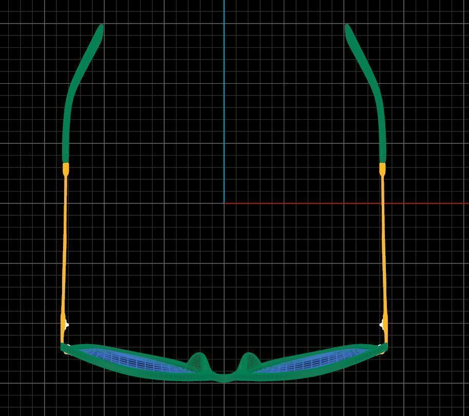 Eyeglasses for Men and Women 3D print model_5