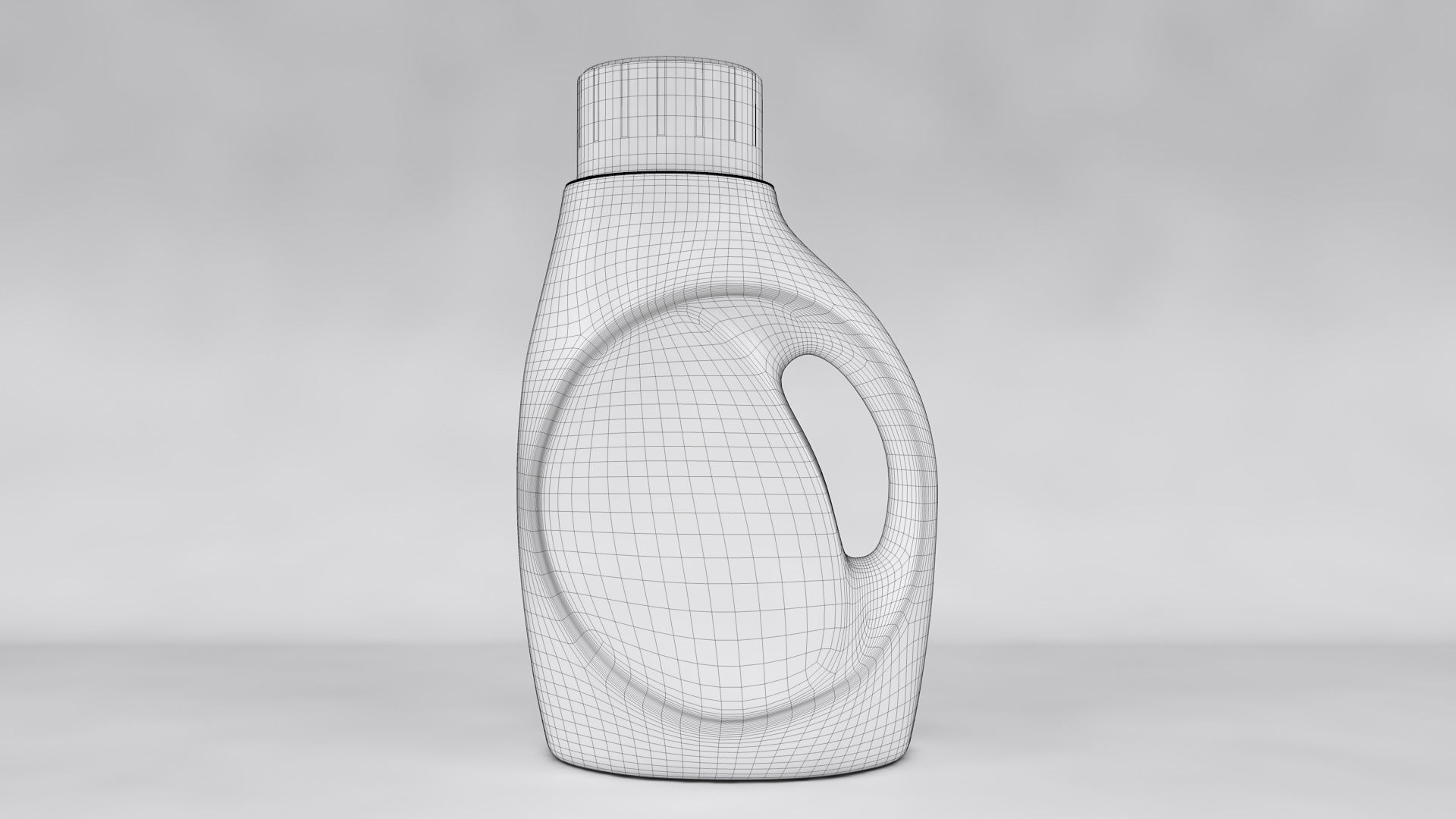 Tide Detergent Bottle 3D model_3