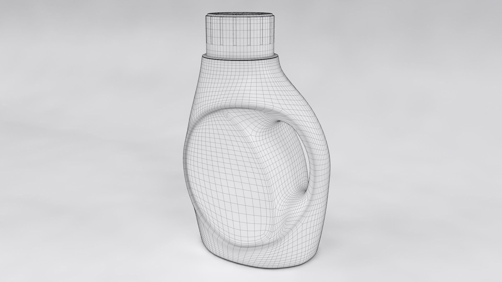 Tide Detergent Bottle 3D model_10