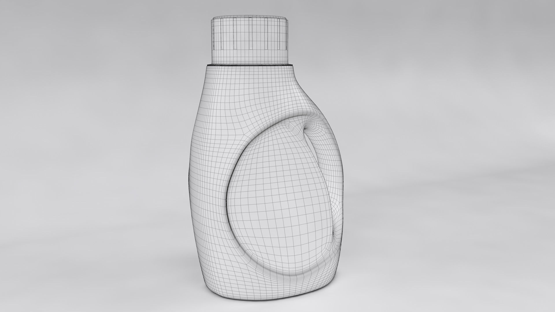 Tide Detergent Bottle 3D model_6