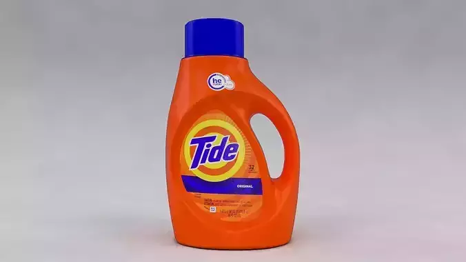 Tide Detergent Bottle 3D model