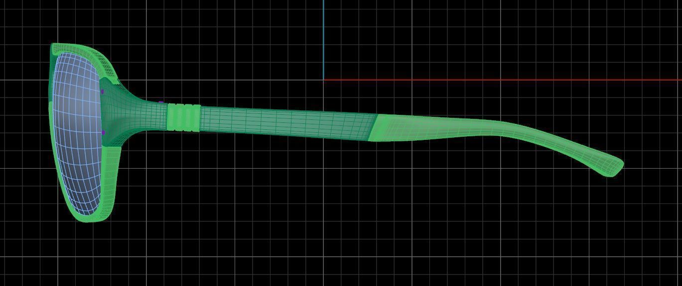 Eyeglasses for Men and Women 3D print model_7