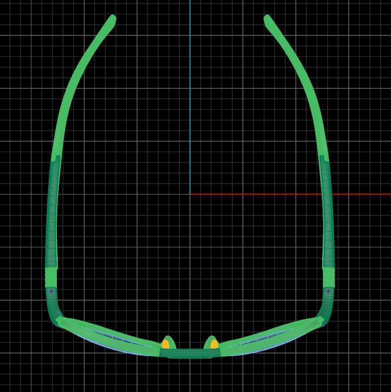 Eyeglasses for Men and Women 3D print model_5