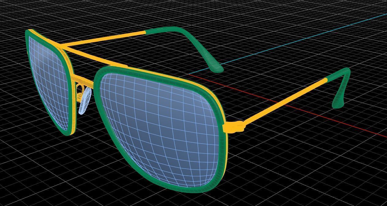 Eyeglasses for Men and Women 3D print model_4