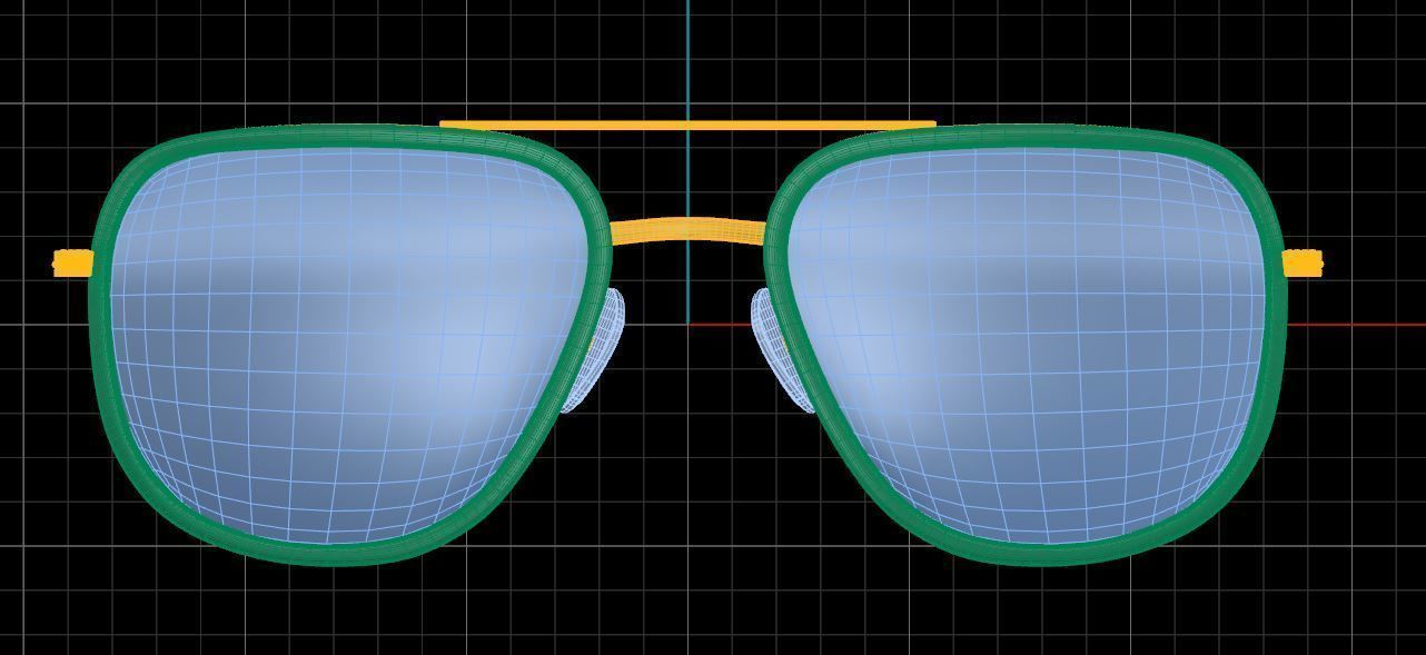 Eyeglasses for Men and Women 3D print model_6