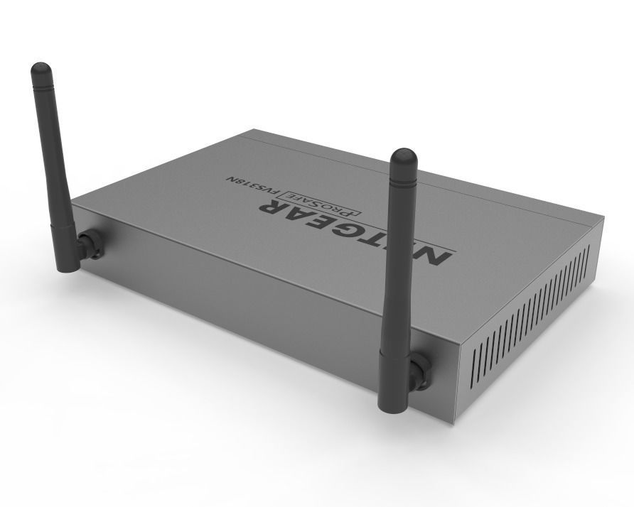 Netgear ProSafe FVS318N Wireless Router 3D model_4