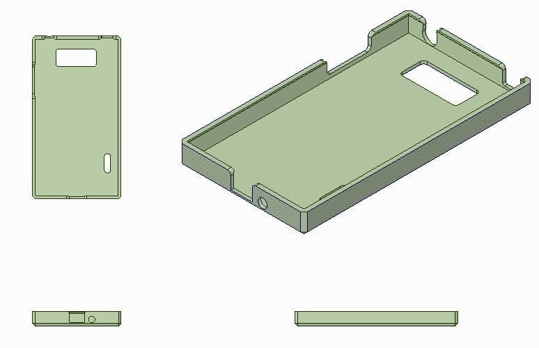 Case LG L7 P700 3D print model_1