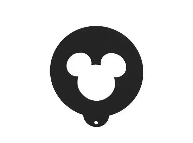 Coffee  Food stencil