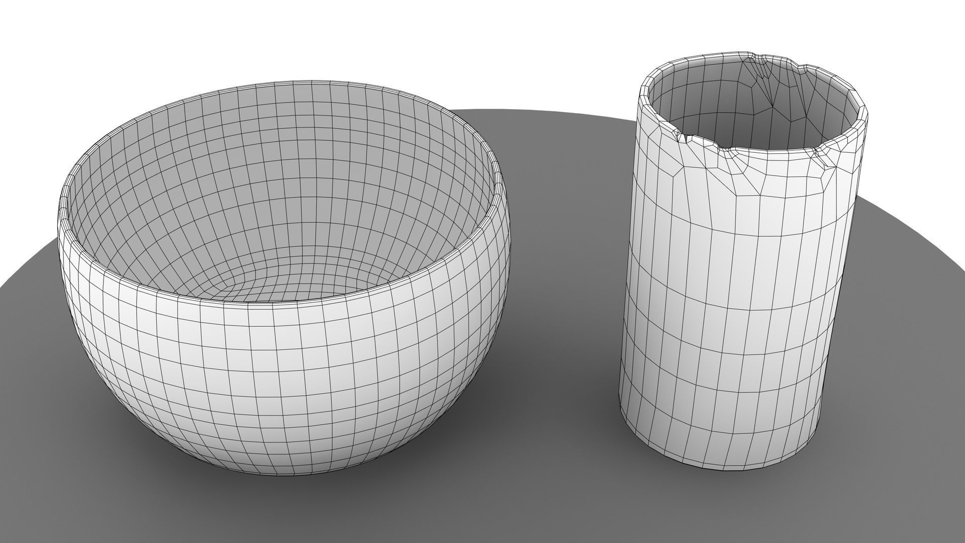 Ancient Clay Pots Low Poly PBR Low-poly 3D model_7