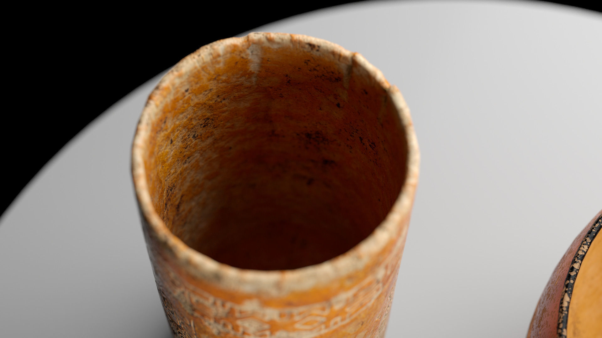 Ancient Clay Pots Low Poly PBR Low-poly 3D model_5