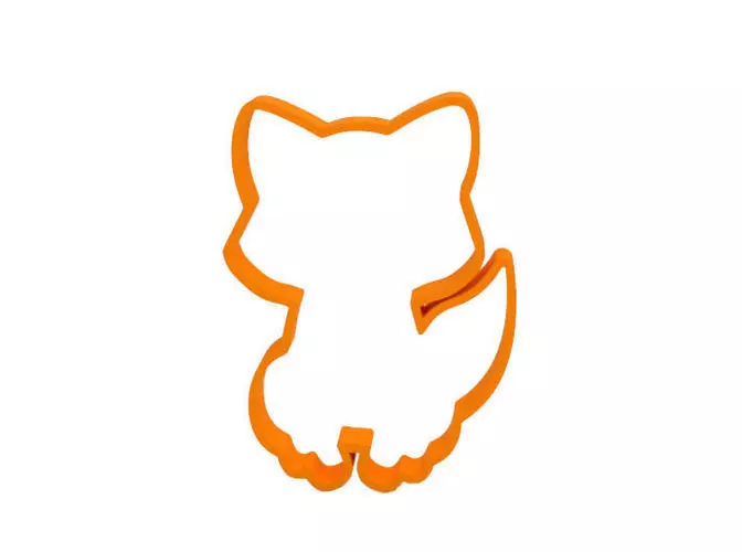 Cookie cutter 3D print model_0