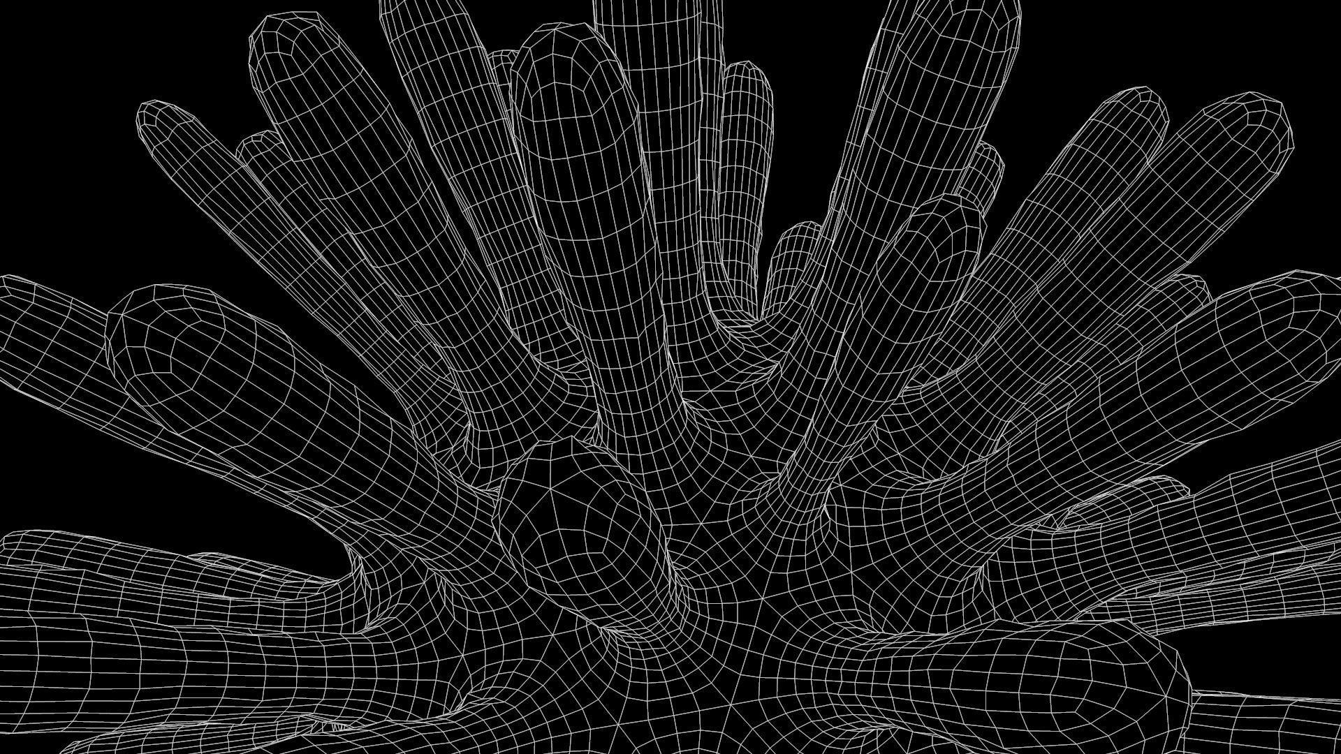 Virus 2 blood cell 3D model_10