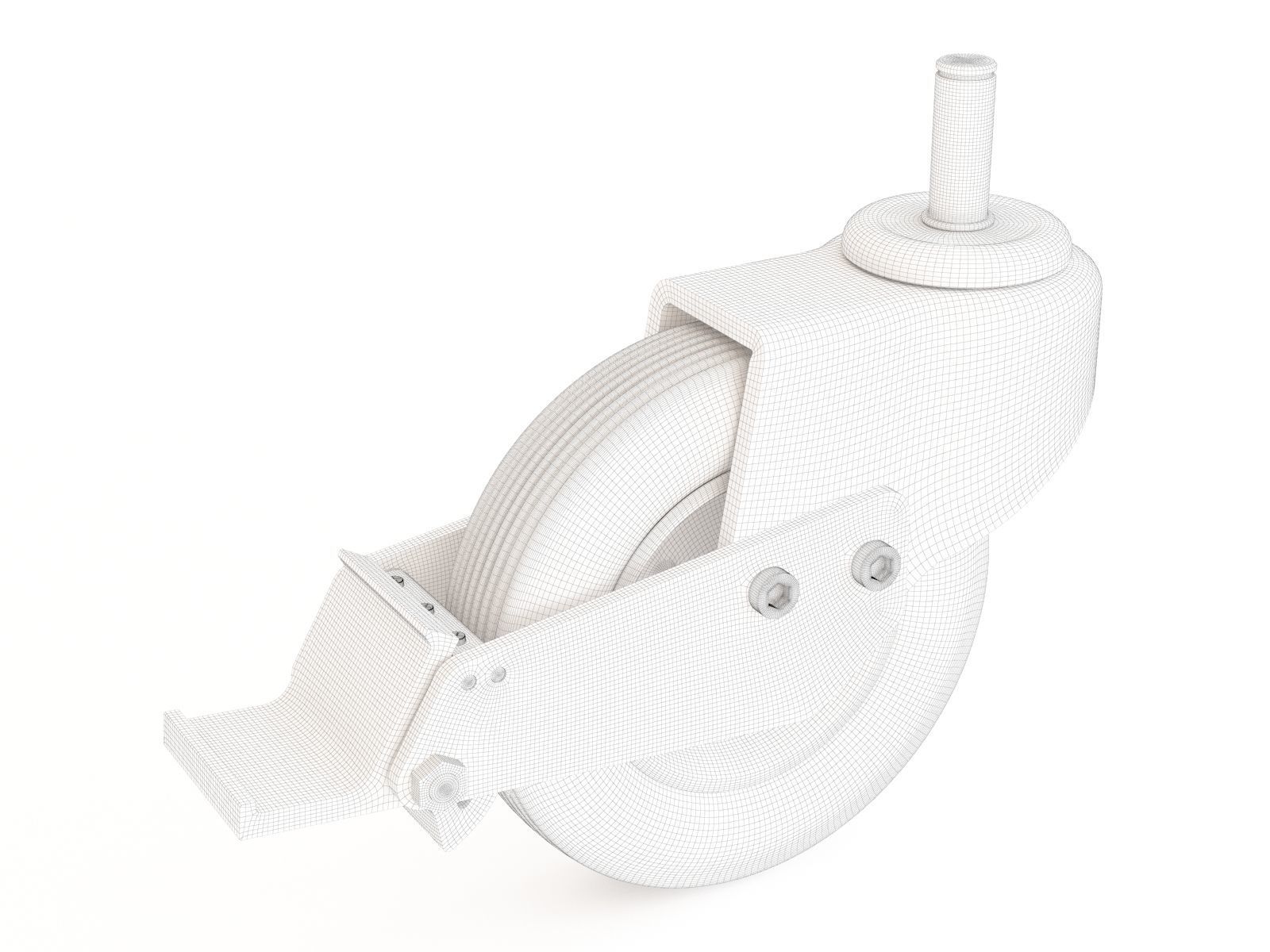 Castor 13 08 3D model_1