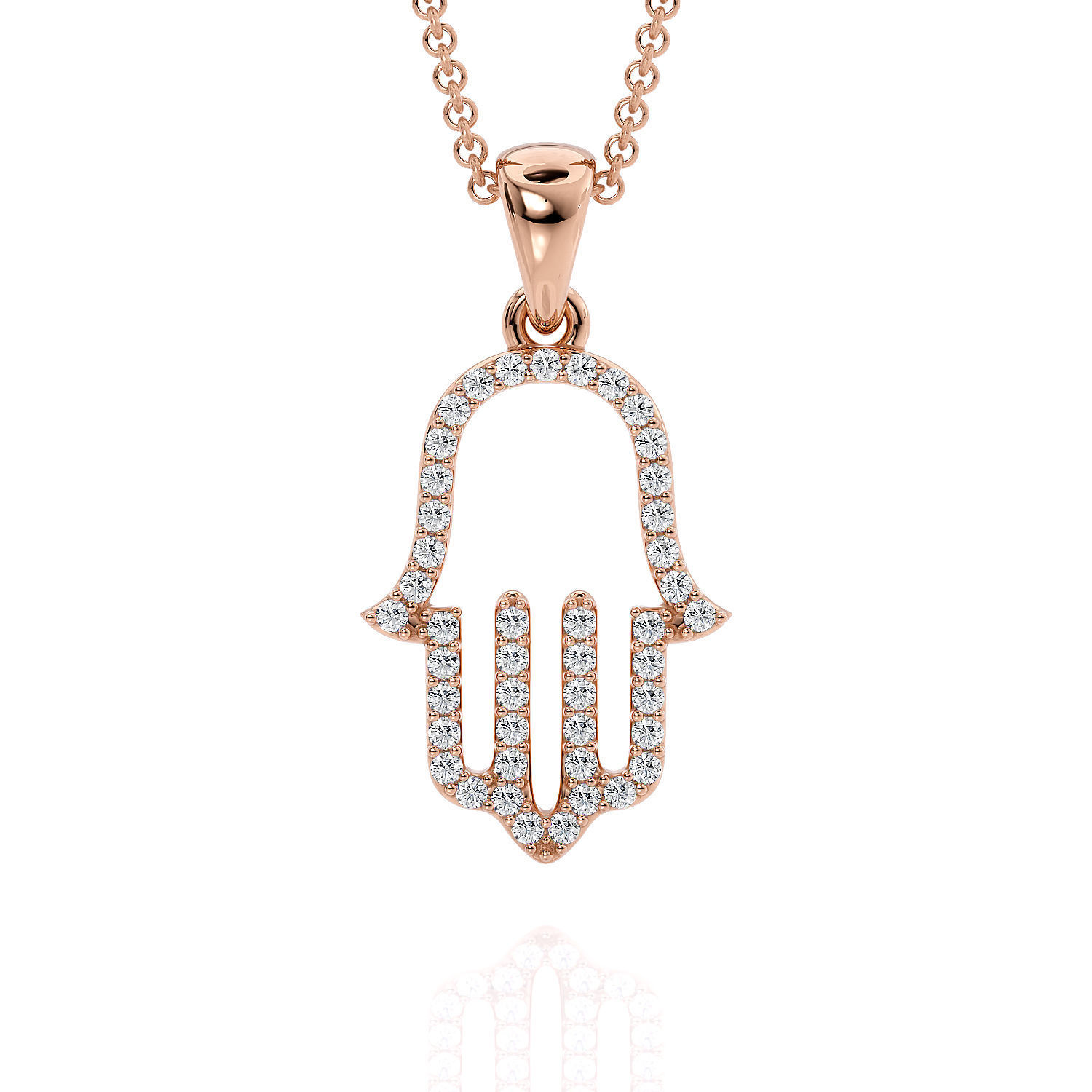 Jewelry Pendant Hamsa Printable model 3D print model_7