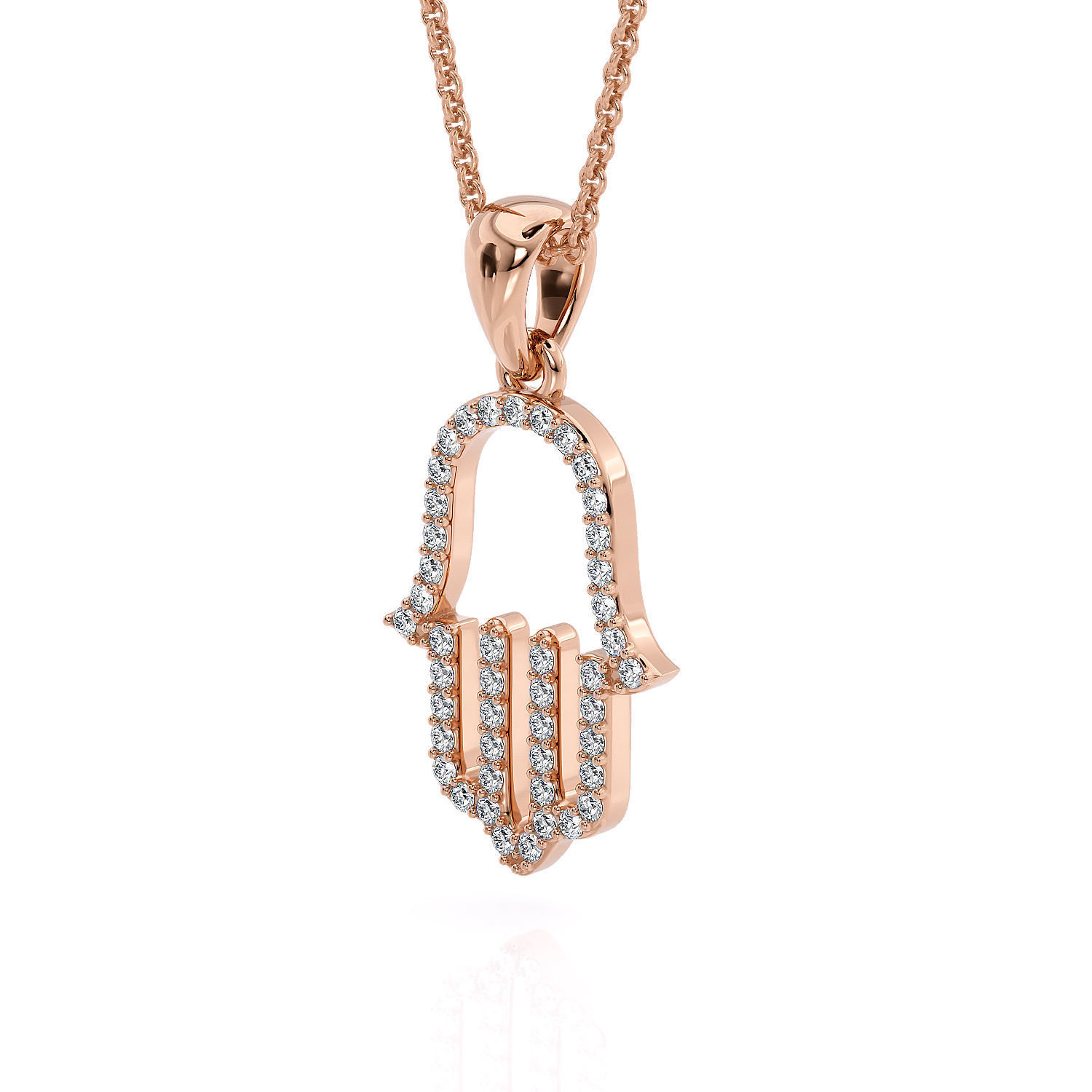 Jewelry Pendant Hamsa Printable model 3D print model_10