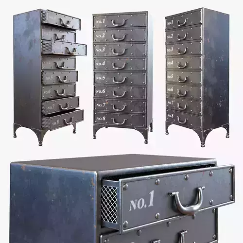 zincdoor - Andre Iron Cabinet