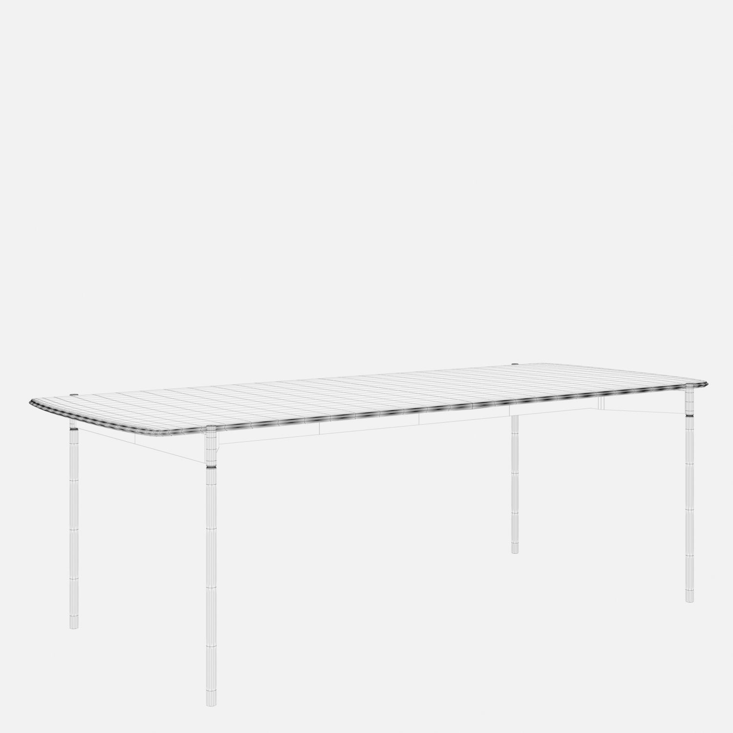 Dining table Augusta BoConcept 3D model_3