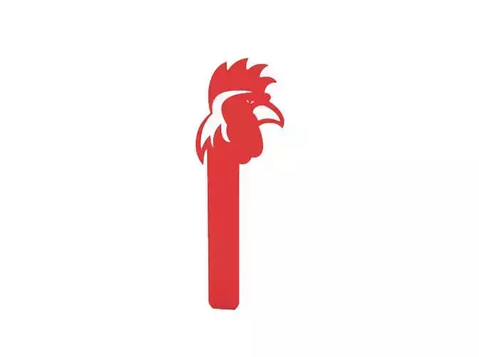 Bookmark rooster logo