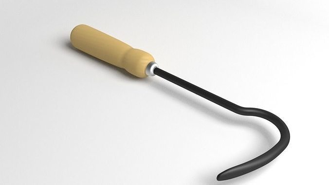 Garden Hand Hook 3D model