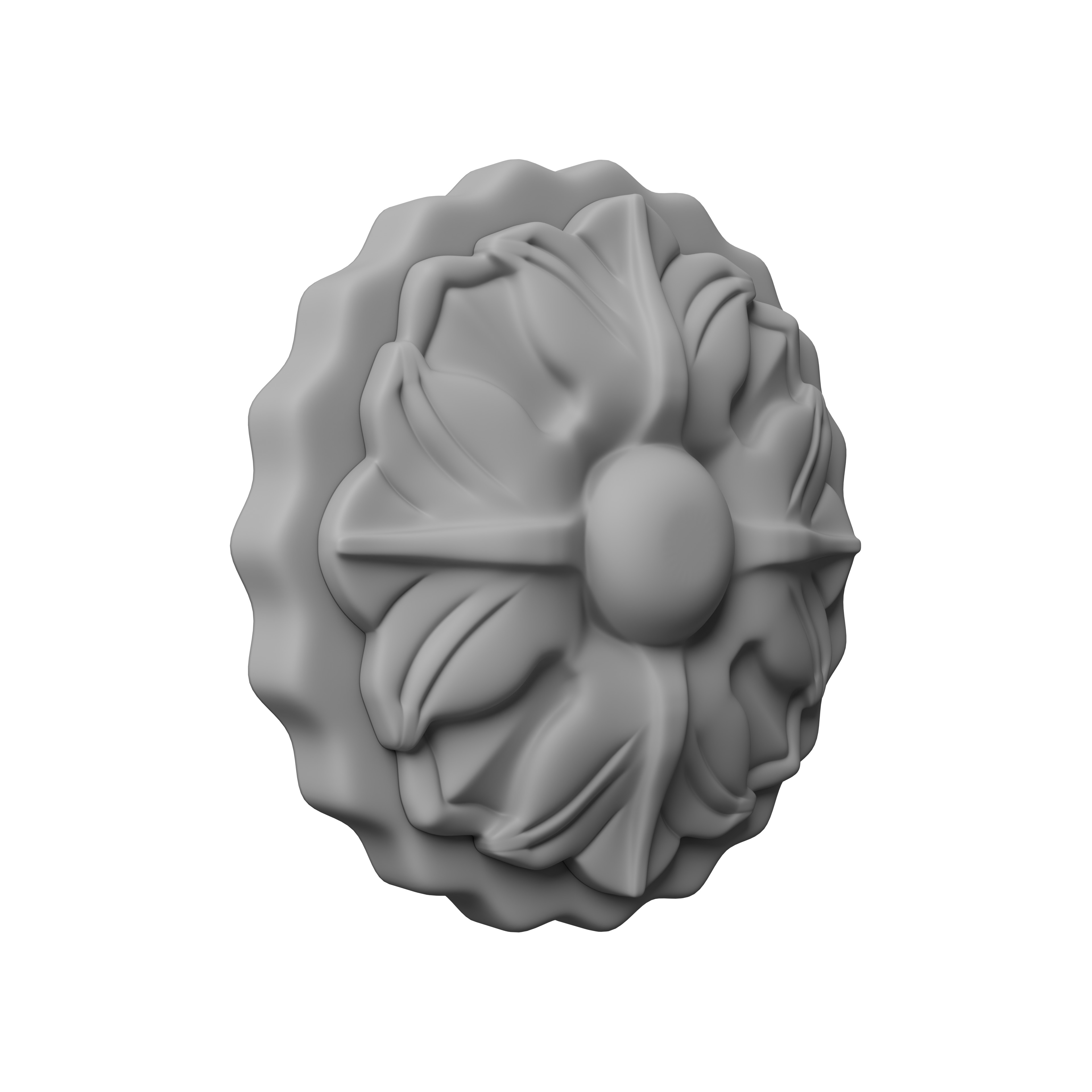 Small Rosette 001 3D model_2