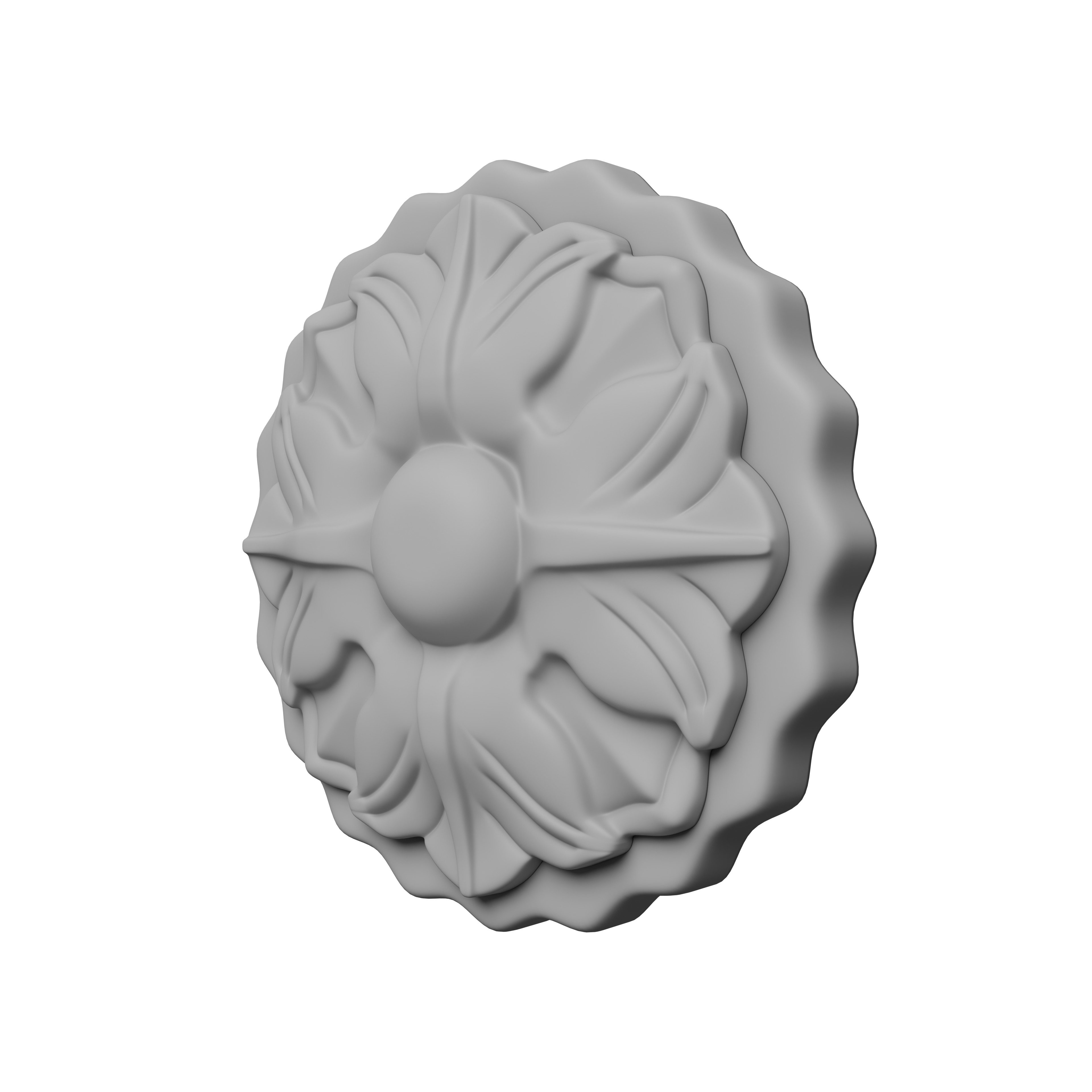 Small Rosette 001 3D model_1