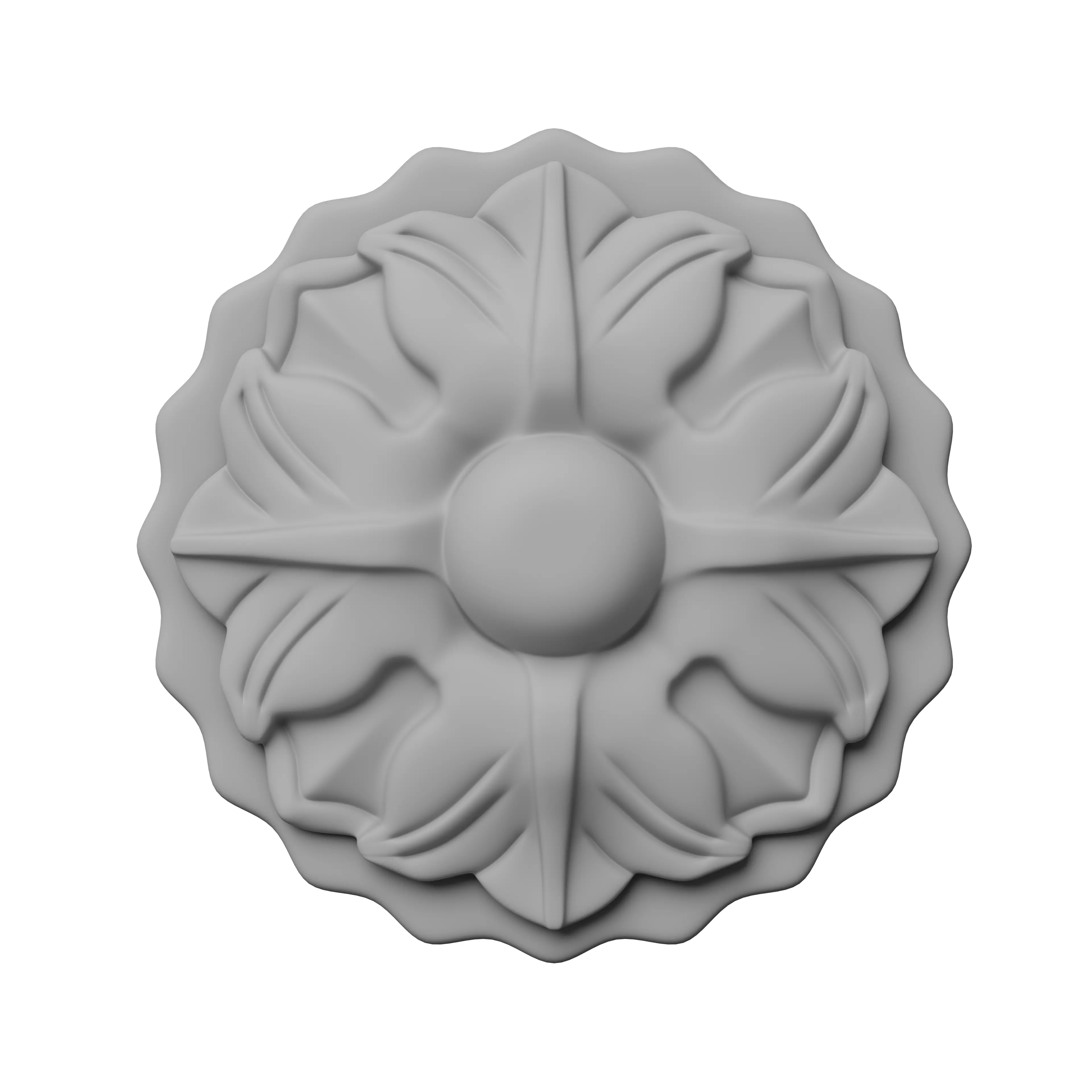 Small Rosette 001 3D model_0