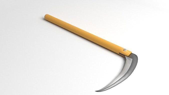 Garden Long Sickle 3D model