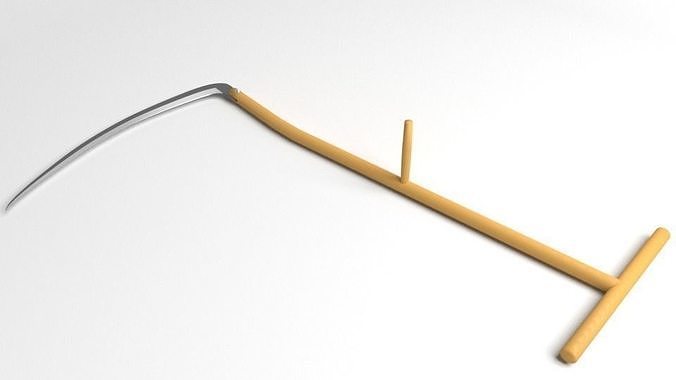 Garden Scythe 3D model