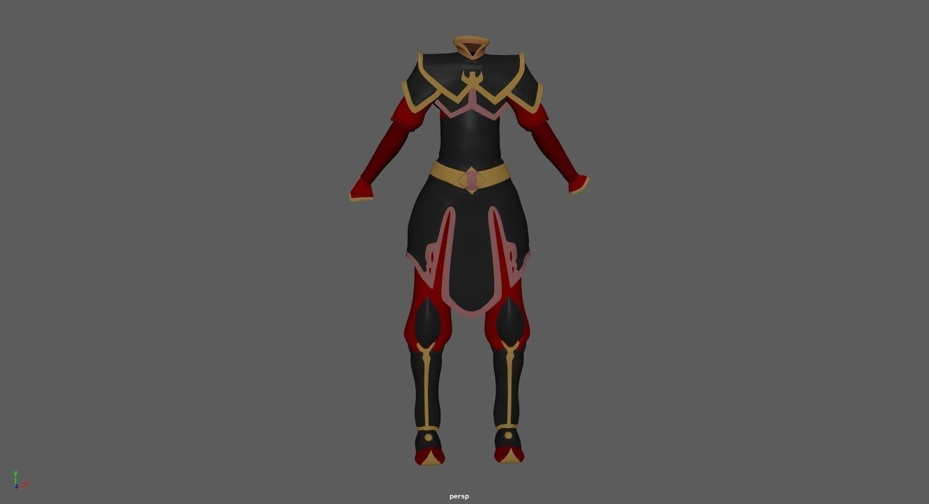 Clothes for Avatar Character Free low-poly 3D model_2
