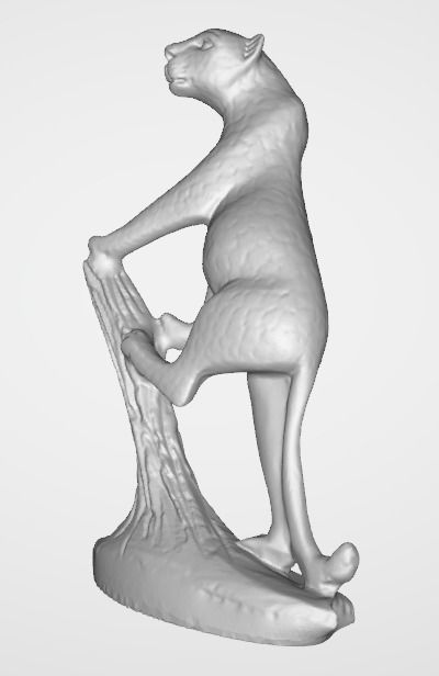 African Cheetah 3D print model_1