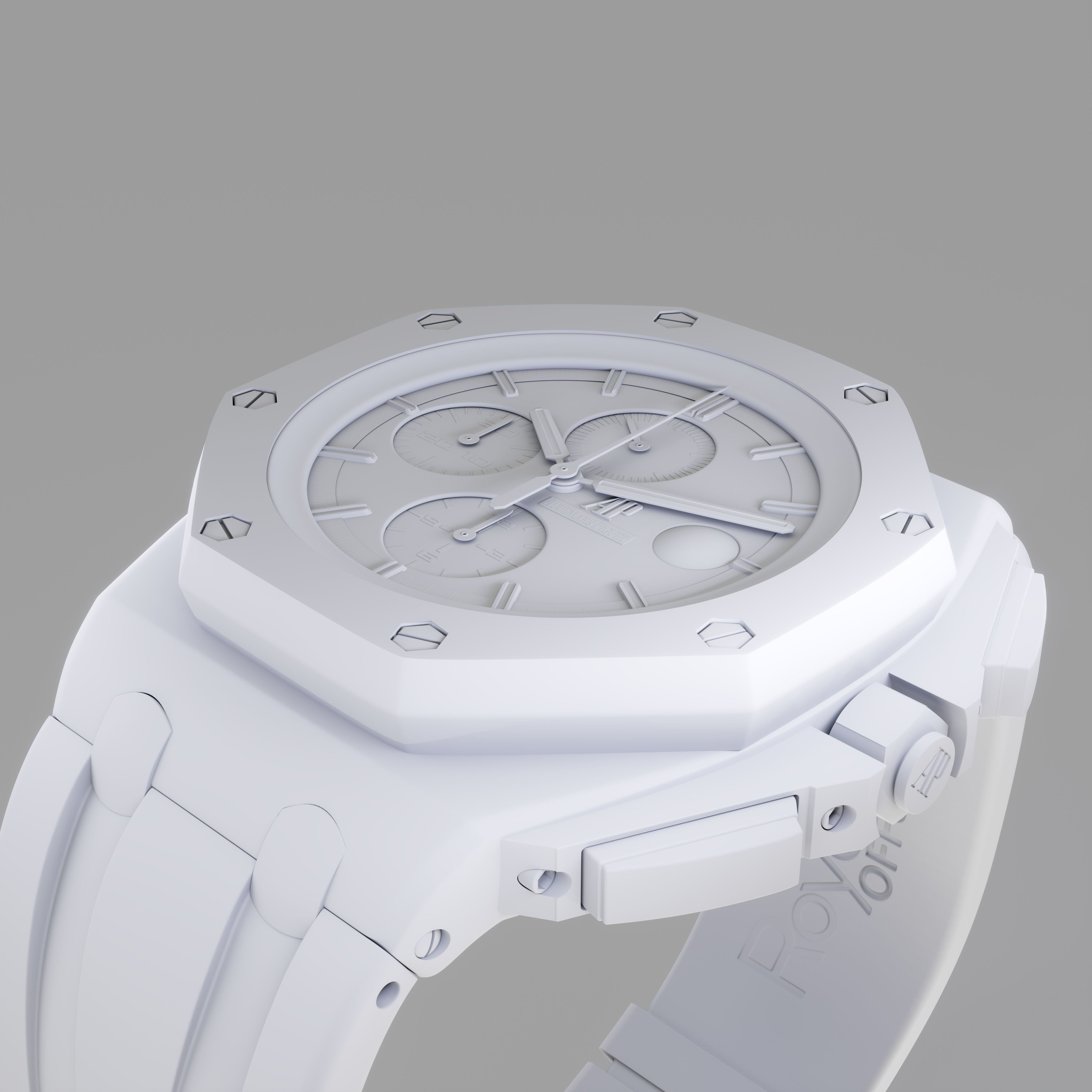 Audemars Piguet - Royal Oak Offshore 3D model_5