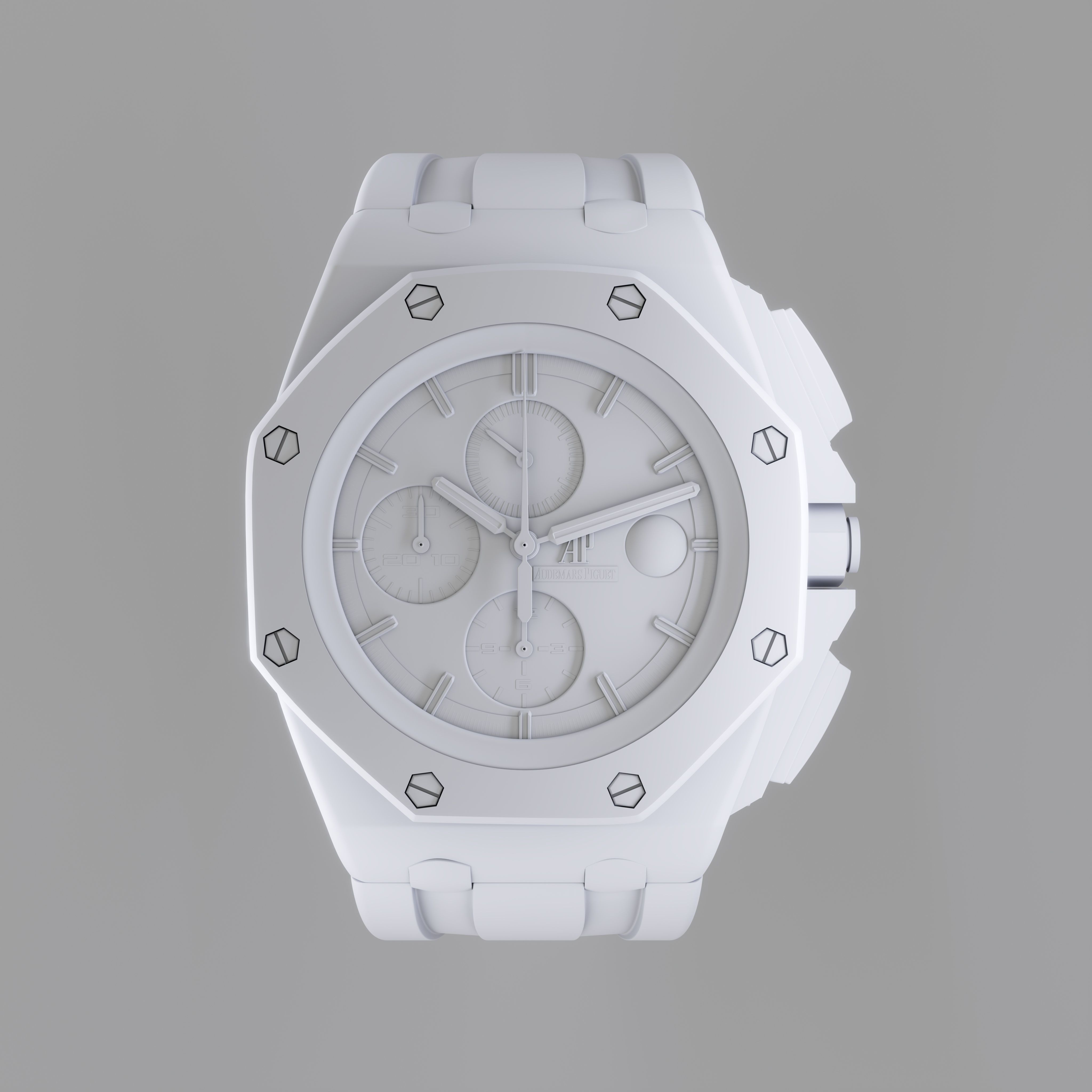Audemars Piguet - Royal Oak Offshore 3D model_9