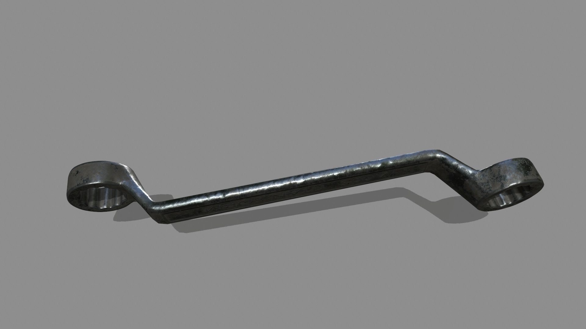 wrench ratchet Low-poly 3D model_8