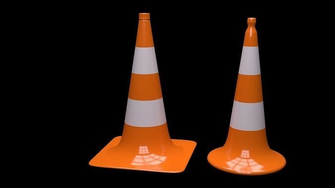 Traffic Cone 3D model